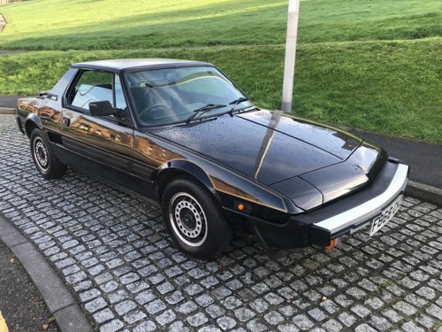1988 Fiat X1/9 for Auction 16th - 17th July For Sale by Auction