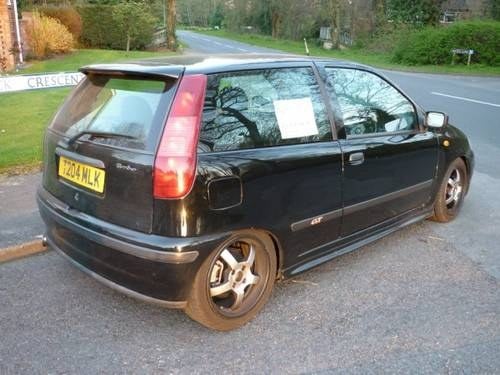 1999 Black fiat punto gt En Venta