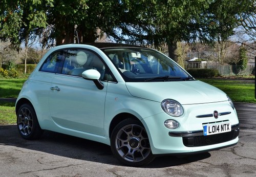 2014 16 Fiat 500 Automatic 1 lady owner just 6,600 miles from new SOLD