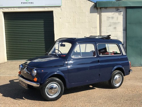 1970 Fiat 500 Giardiniera, right hand drive, SOLD VERKAUFT
