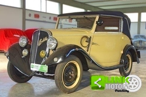 1934 Fiat Balilla 508 Spider Garavini In vendita
