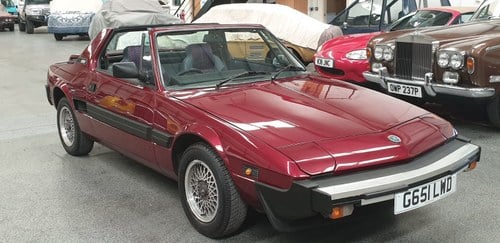 1989 Fiat X19 For Sale by Auction