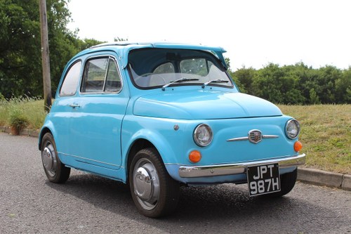 Fiat 500 1970 - To be auctioned 26-06-20 For Sale by Auction