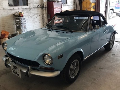 1973 Fiat 124 Sport Spider 1600 LHD at ACA 20th June  For Sale