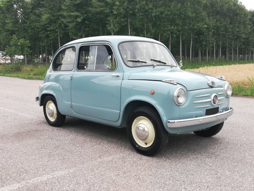 1956 Fiat 600 " vetri scorrevoli " No reserve For Sale by Auction
