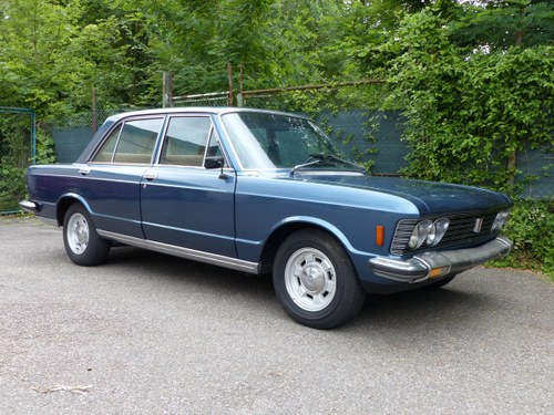 1971 Amazing and rust-free Fiat 130 Sedan, manual 5-speed-gearbox SOLD
