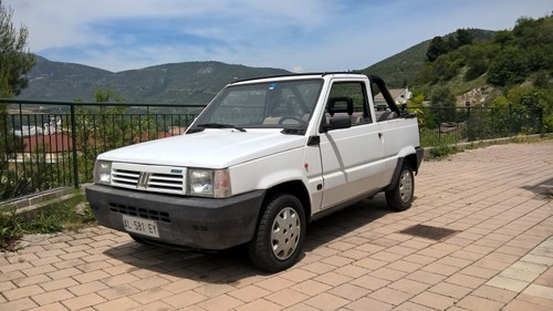 1990 Fiat Panda Cabrio 1000 with 129,000 orig kms For Sale