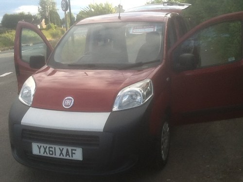 2011 Disability fiat qubo, For Sale