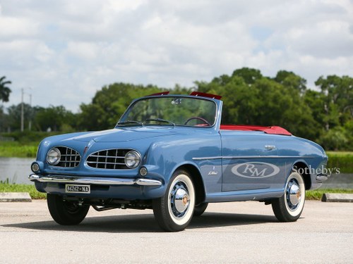 1953 Fiat 1100 Cabriolet by Allemano For Sale by Auction