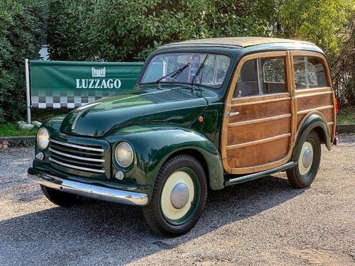 1949 Fiat 500 C Topolino Giardiniera Legno RHD VERKAUFT