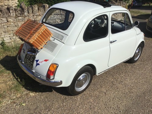 1969 Fully restored and beautiful Fiat 500F SOLD