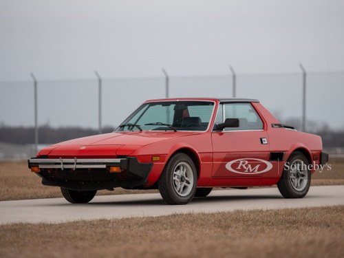 1981 Fiat X19  For Sale by Auction