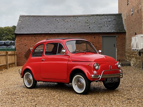 1972 Fiat 500 Lusso. Free U.K Delivery SOLD