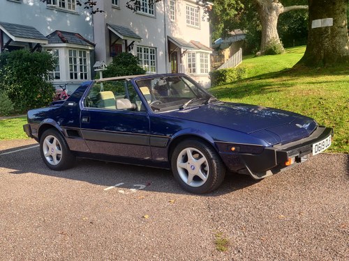 1986 Very clean Fiat X1/9 ready to use For Sale