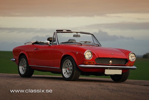 1969 Fiat 124 AS Spider SOLD