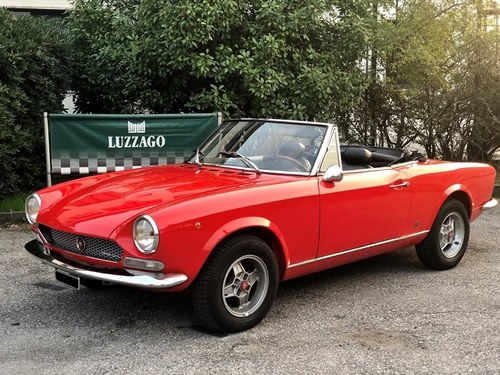 1972 Fiat 124 Sport Spider (BS1) VERKAUFT