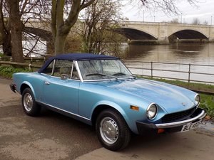 1978 FIAT 124 SPIDER 1800 CS1 - MATCHING NUMBERS SOLD