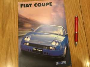 1997 Fiat coupe brochure For Sale (picture 1 of 1)