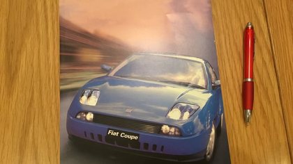Fiat coupe brochure