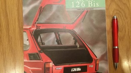 Fiat 126 Bis brochure