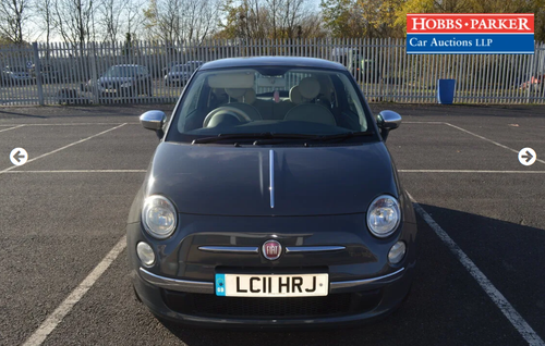 2011 Fiat 500 Lounge 39,545 Miles for auction 25th For Sale by Auction