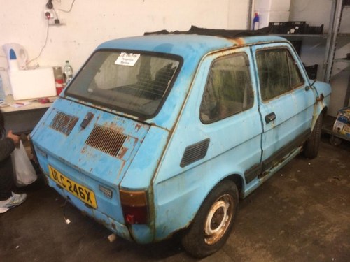 1981 Fiat 126 deville | sunroof For Sale
