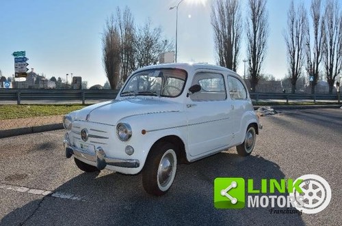 1960 FIAT 600 D 100 - BENZINA 633 CC. - 24,5 CV (18 KW) For Sale