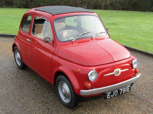 1967 Fiat 500 F at ACA 27th and 28th February For Sale by Auction