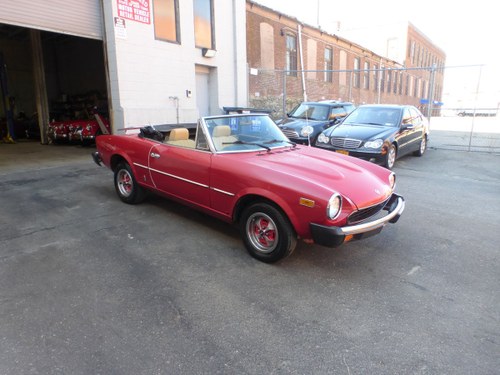 1979 Fiat 124 Spider A Driver For Sale