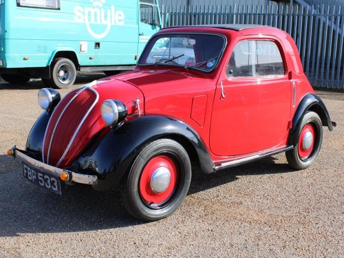 1939 Fiat Topolino Cabriolet at ACA 1st and 2nd May For Sale by Auction
