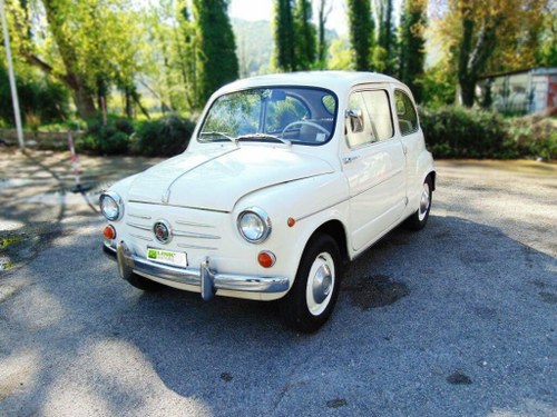 1960 FIAT 600 III serie, restauro completo, matching number For Sale