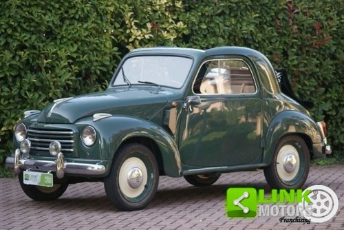 1953 FIAT 500C berlina  "Topolino " documenti originali In vendita