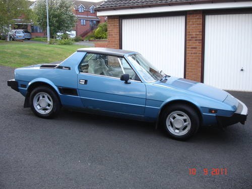 1979 FIAT X1/9 1500 TWO SEATER  SOLD