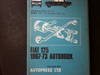 Fiat 125,1967 to 1973 Workshop manual For Sale