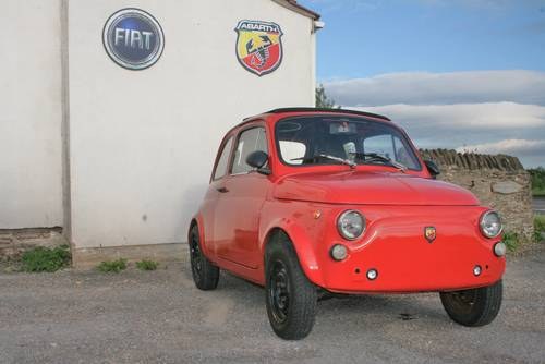 1971 Fiat 500F Abarth tax exempt with full MOT SOLD