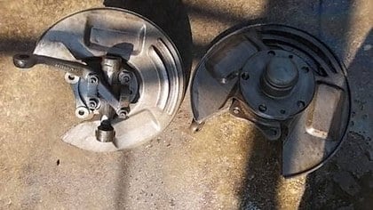Fiat Dino 2000 coupè and spider front wheel hubs