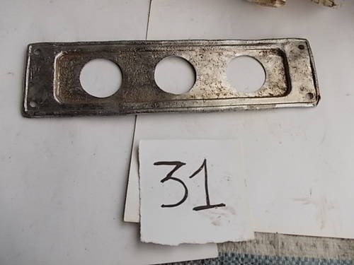 Fiat 1500 Spider front number plate  For Sale