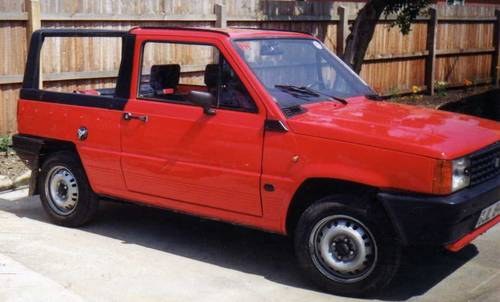 1982 Fiat convertible - very rare VENDUTO