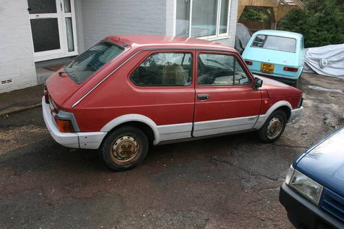 1982 Fiat 127 Special, mk3, low mileage project car. SOLD