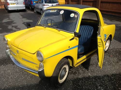 1959 Autobianchi transformable RHD matching number SOLD