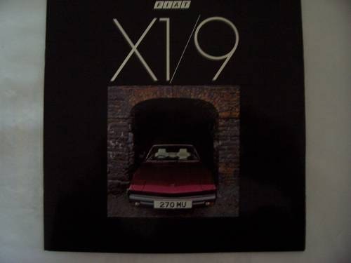 1982 Fiat X19