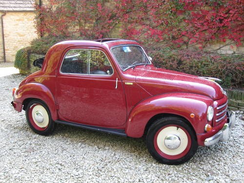 1952 Fiat Topolino "Mickey Mouse's Car" SOLD