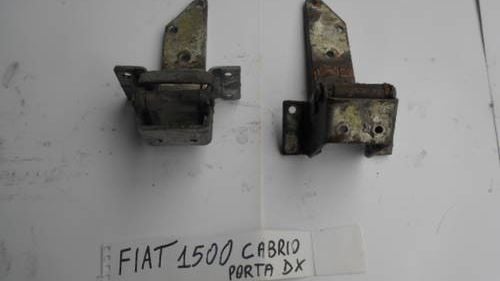 Picture of RH door hinges for Fiat 1500 Spider/Cabrio - For Sale
