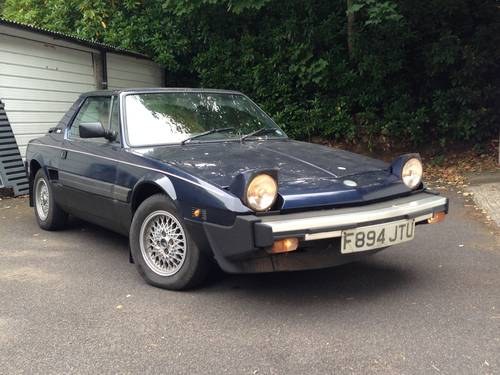 1989 Fiat X1/9 Grand Finale VERKAUFT