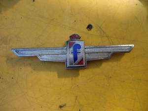 Pininfarina badge for dashboard Fiat 1500 Spider For Sale (picture 1 of 2)