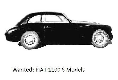 1949 Wanted Fiat 1100 S