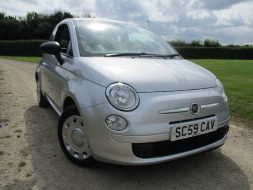 2010 Fiat 500 1.2 POP. £30 annual tax (41862 miles) For Sale