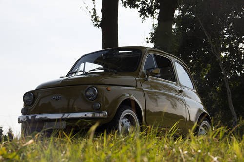 1974 Classic Fiat 500 with round speedo, fully restored!! For Sale