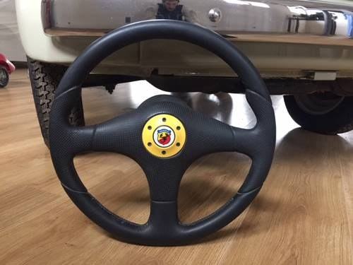1993 Fiat punto gt steering whell original abarth In vendita