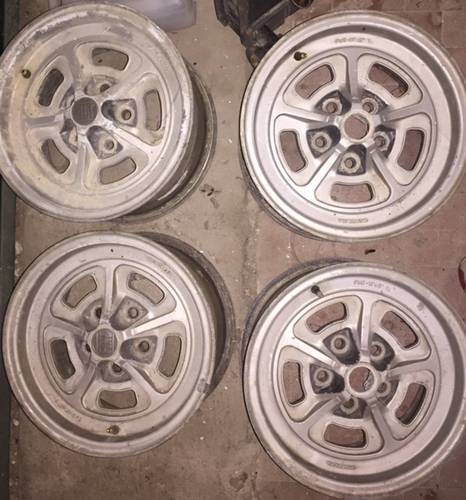 Alloy whells for fiat 130 coupe For Sale